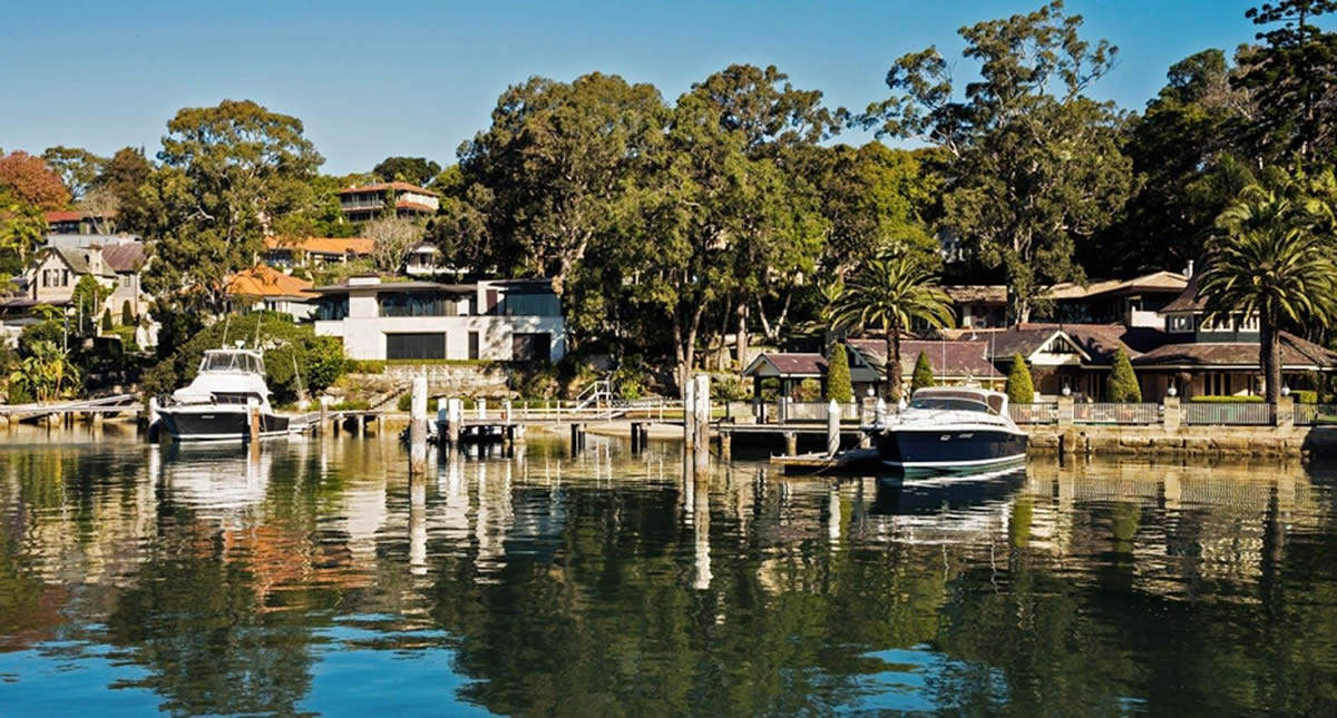 Outdoor of a property in Hunters Hill