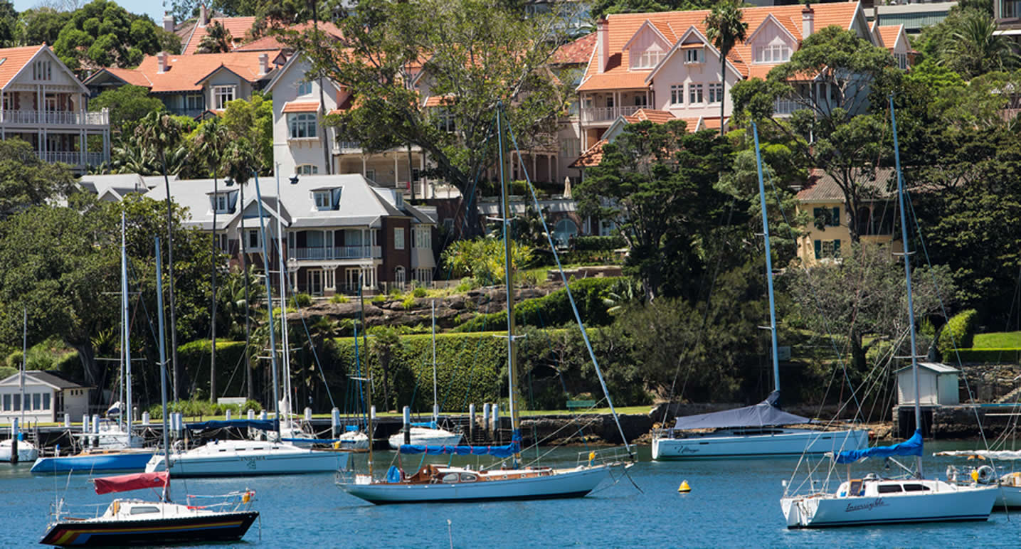 Outside the property of Neutral Bay